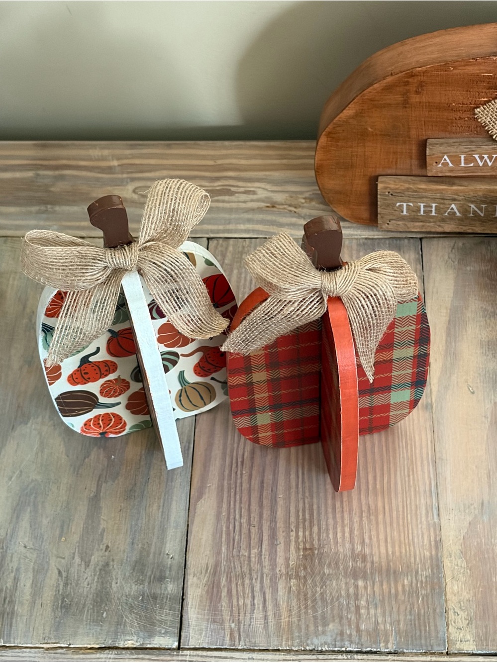 Patterned Decorative Pumpkin Set -3D🍂🧡